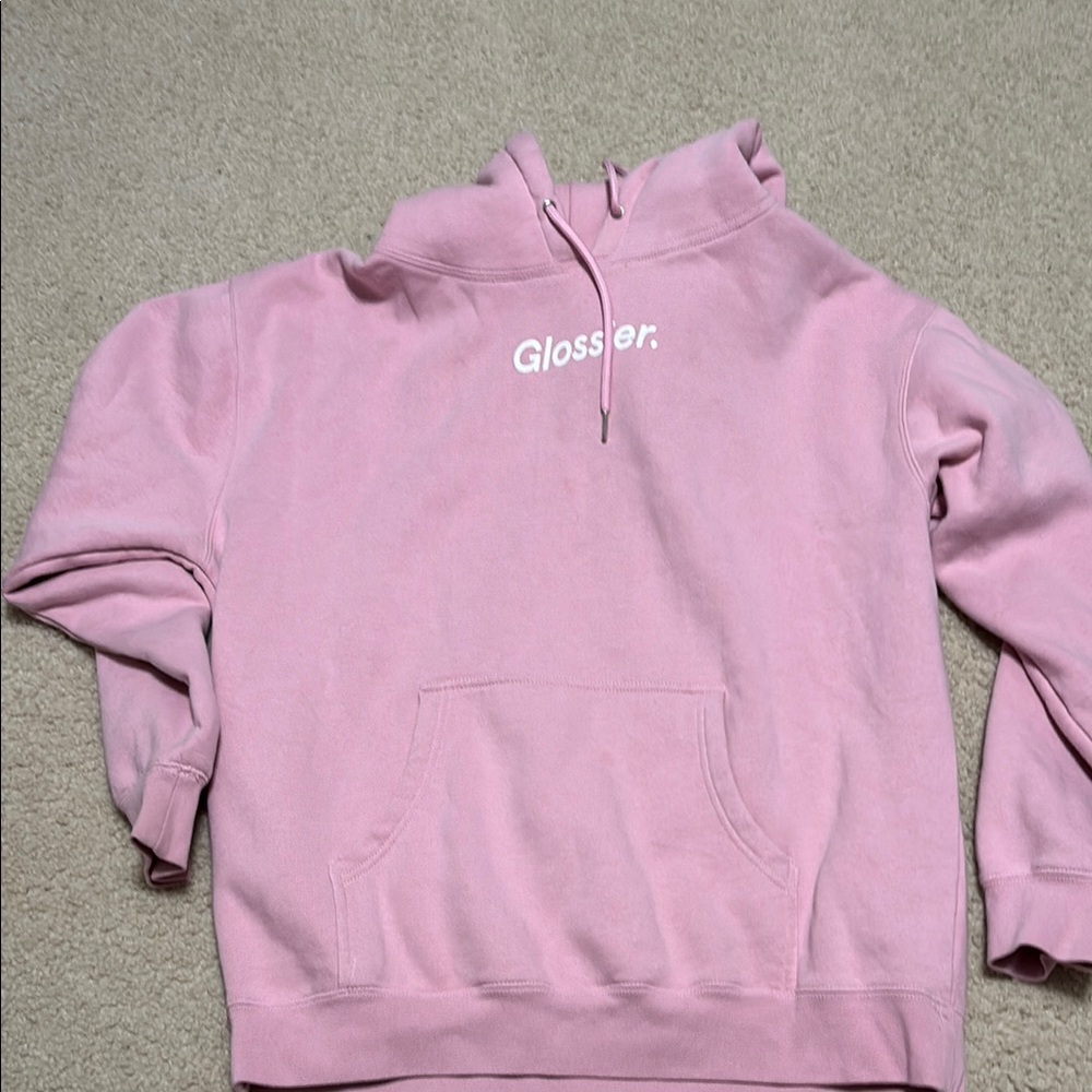 Glossier Blush Pink Sweatshirt